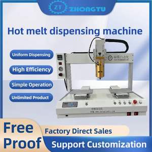 Applicatore adesivo per colla a caldo completamente automatico industriale a testa singola - Product Image 4