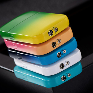 Vente en gros de mini <span class=keywords><strong>briquet</strong></span> coupe-vent de grande valeur, design classique gonflable de couleur dégradée à la mode, cadeau parfait pour un petit ami - Product Image 3