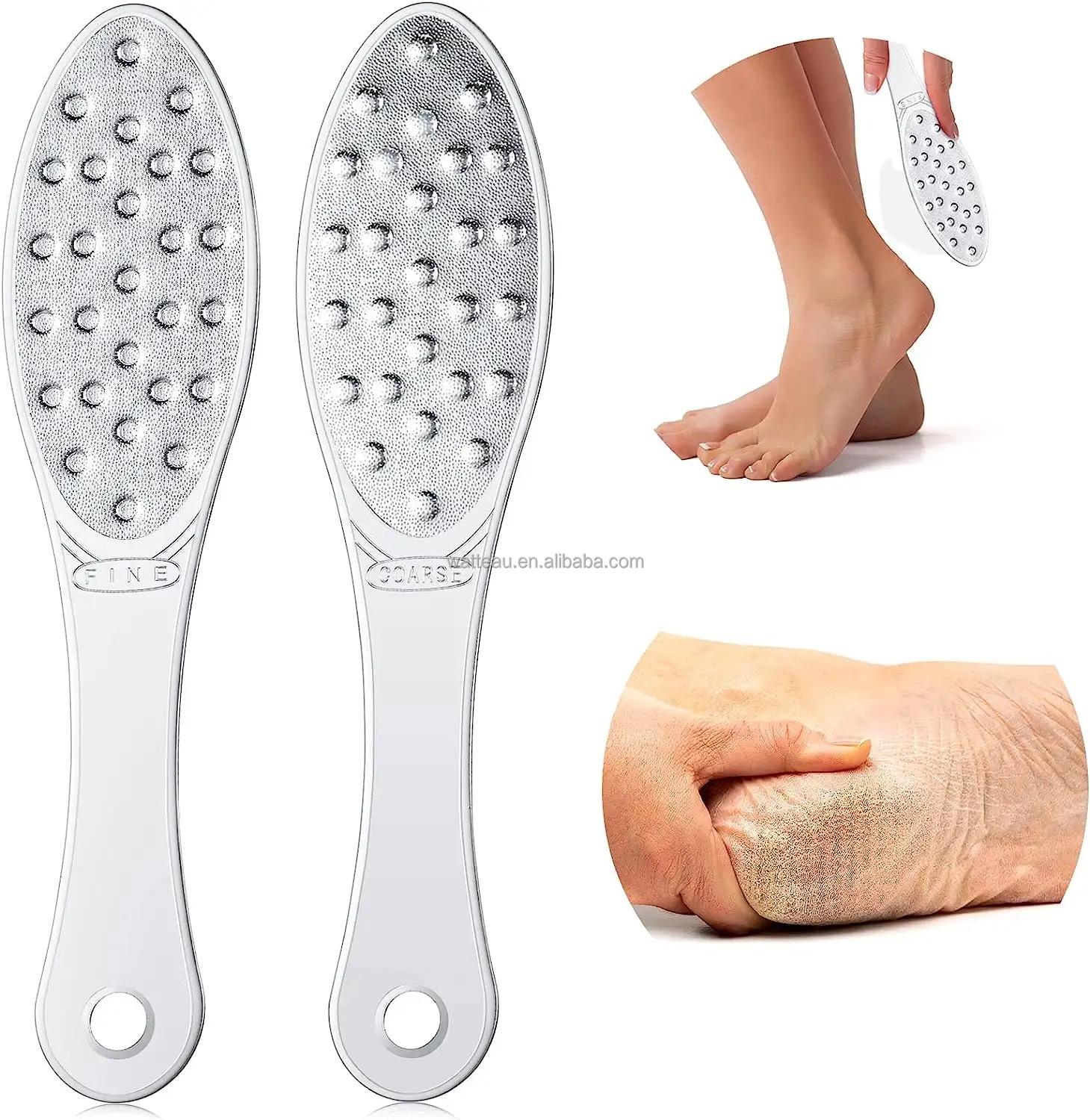 Raspa per Piedi in Acciaio Inox