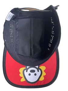 Tùy Chỉnh Biểu Tượng Phản Quang Snap Trở Lại Không Có Cấu Trúc Chạy Mũ Polyester Thoáng Khí Thể Thao Ngoài Trời Camper 5 Bảng Điều Chỉnh Cap - Product Image 3