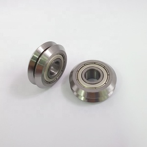 HXHV RM2 RM2ZZ RM2-2RS W2 W2ZZ W2-2RS 3/8" <strong>V</strong>-<strong>Groove</strong> <strong>Guide</strong> <strong>Bearing</strong> Sealed <strong>V</strong>-grooved Ball <strong>Bearing</strong> - Product Image 2