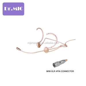 Micrófono dorado con cable, micrófono de escenario de abeja para colgar en el oído para profesores y estudiantes, disponible en color de piel - Product Image 4
