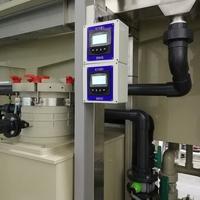 Débitmètre à turbine résistant à la corrosion JIRS en ligne, DN15-DN100, 0,3-12 m/s, 0 à 60 Celsius, pour eaux usées chimiques, osmose inverse et irrigation
