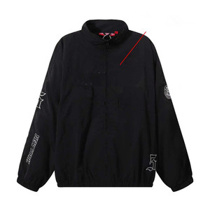 Manufacturer Customization, High QualityJoint Football Streetwear Autumn Casual Simple Fashion Zipper Stand Collar Jacket - Product Image 5