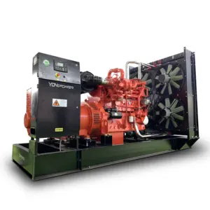 Generador de gas natural con motor cummins, 320kw, 400kva