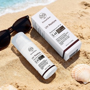 Crème <span class=keywords><strong>solaire</strong></span> <span class=keywords><strong>teintée</strong></span> au zinc minéral fermenté SPF 40 à large spectre PA+++ UVA UVB Protection <span class=keywords><strong>solaire</strong></span> UV - Product Image 4