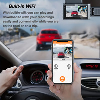 1080P Dash Cam pour voitures WIFI enregistreur vidéo 3 lentilles voiture DVR caméra de recul pour véhicule boîte noire moniteur de stationnement accessoires de voiture