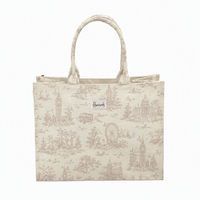 Sac fourre-tout en toile réutilisable de haute qualité, écologique, ECOGREEN, naturel, fait main, motif personnalisable, fermeture à ruban long, fermeture à l'épaule