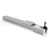 Module linéaire robuste à entraînement par courroie en alliage d'aluminium pour machine CNC, capacité de charge de 25 kg, plage de course de 50-3050 mm, marque NICE
