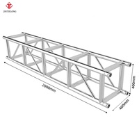Sistema de Estructura Modular Cuadrada de Aluminio Resistente y Duradero, Longitud Personalizable, Instalación Rápida