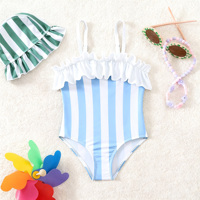 Mooie Strandbikini Met Print Patroon Voor Kinderen In De Leeftijdsgroep Conservatieve Kinderbadkleding Voor Jongens En Meisjes