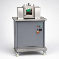 Machine de granulation de plastique de laboratoire, broyeur à deux rouleaux, variateur de fréquence (VFD), mélangeur de composés, granulation, rapport réglable, CE ISO