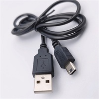 Cable de Carga Mini USB Estándar USB 2.0 a Mini B Macho, Cable Mini USB Duradero