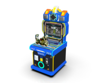 Simulateur de tir moto pour enfants, série Mecha, à monnayeur, 1 joueur, pour centre commercial, en plastique, prise universelle, pour salle d'arcade