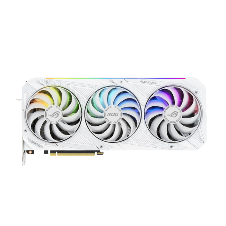 ASUS RTX3080 ROGSTRIX white edition 中古 ASUS ROG-STRIX-RTX3080-O10G-WHITE-V2中古グラフィックスカード