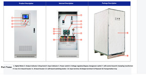 Hot bán tự động servo Điện áp ổn định điều chỉnh thiết bị LCD hiển thị nhà Máy Giá ba giai đoạn bảo vệ AC hiện tại loại - Product Image 2