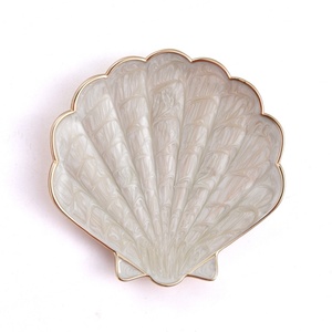 Nouvelle conception de plaque en bois de santal avec coque en marbre, LOGO gravé, cadeau personnalisé exquis - Product Image 1
