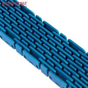 Hongsbelt HS-F1000-58RR Raised Rib Modular Belts For Beverage Sterilization Conveyor