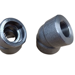 45D 90D 3000 # 단조 팔꿈치 ANSI B16.11 표준 DN20 탄소강 팔꿈치 소켓 용접 <span class=keywords><strong>3</strong></span>/<span class=keywords><strong>4</strong></span> 인치 나사 단조 팔꿈치 - Product Image 3