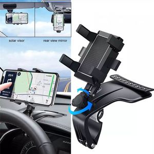 360 độ Bảng điều khiển người giữ xe điện thoại Núi Điện thoại di động đứng người giữ điện thoại với bãi đậu xe số - Product Image 2