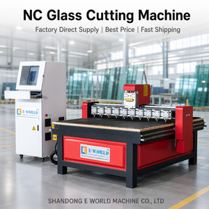 Nouvelle machine de découpe automatique de verre EWORLD NC certifiée CE avec moteur à flot d'air CE, taille maximale du verre 1300x1300mm, puissance 6KW - Product Image 4