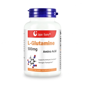 Suplemento de L-Glutamina de Alta Calidad 500mg para Adultos, Mejora la Inmunidad, Cápsulas de L-Glutamina - Product Image 1