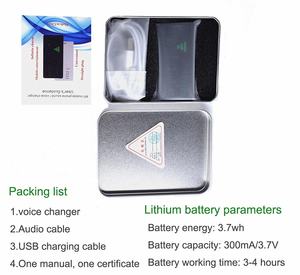 Nouveau design <span class=keywords><strong>2020</strong></span> : Amplificateur de microphone multi-voix pour téléphone, ordinateur portable, <span class=keywords><strong>PS4</strong></span> et <span class=keywords><strong>jeux</strong></span> vidéo pour enfants - Product Image 3