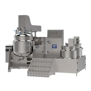 New Homogenizer Mixing Machine for Cosmetics and Food Vacuum Emulsifying Body Cream/Cream Making Machine with Durable Gears