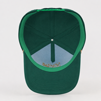 Casquette de baseball de performance avancée pour le golf, sportive, avec logo personnalisé brodé à la main, en nylon imperméable et polyester, motif pois, en tissu Oxford