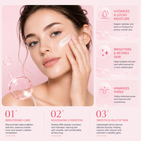 Lotion au lait d'ânesse, niacinamide et acide hyaluronique OEM 100ml, emballage personnalisé avec logo, lotion hydratante et éclaircissante pour les marques cosmétiques