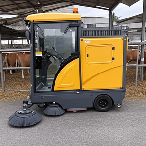 Balayeuse <span class=keywords><strong>électrique</strong></span> industrielle automatique à conduite autonome pour extérieur, vente directe usine, avec efficacité de 16 000/h, réservoir de poussière de 220 L et réservoir d'eau de 200 L - Product Image 3
