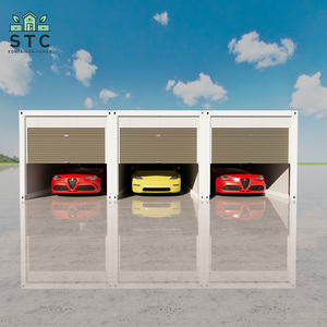 Nhà container đúc sẵn có thể tháo rời 20 feet nhà di động và nhà để xe - Product Image 2