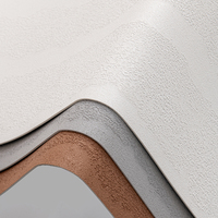 Tableros de cemento suave modernos Revestimiento interior Piedra artificial Pegatinas de pared autoadhesivas Patrón de ladrillo falso Función impermeable