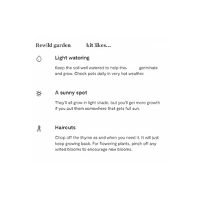 Kit de sac de graines de jardin d'intérieur haute performance Kit de fleurs sauvages avec pollinisateurs d'herbes de fleurs indigènes pour l'espace extérieur - Product Image 3