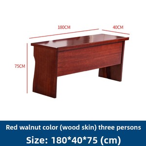 Bảng Dải gỗ dài <span class=keywords><strong>1.2m</strong></span> để đào tạo doanh nghiệp cho các hội nghị tổ chức bổ sung cho nội thất văn phòng hai người - Product Image 6
