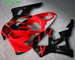 Carénage de moto en plastique ABS rouge, noir et blanc pour Honda CBR900RR <span class=keywords><strong>929</strong></span> <span class=keywords><strong>2000</strong></span> 2001 <span class=keywords><strong>CBR</strong></span> 929RR <span class=keywords><strong>CBR</strong></span> 900RR 00 01 - Product Image 1