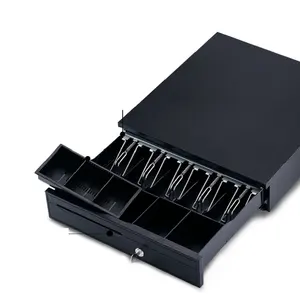 High quality metal supermarket cash register cash box cash drawer Automatic electric manual lock