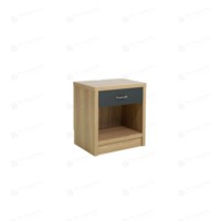 Ensemble de meubles de chambre à coucher en bois moderne Candlewood avec rangement pour lits King/Queen/Twin