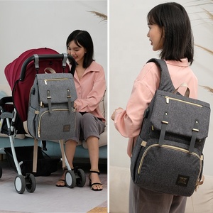 <span class=keywords><strong>Sac</strong></span> à <span class=keywords><strong>dos</strong></span> pour bébé imperméable de grande capacité pour les mamans, les femmes, <span class=keywords><strong>sac</strong></span> à <span class=keywords><strong>langer</strong></span>, <span class=keywords><strong>sac</strong></span> à main pour hommes, sacs à <span class=keywords><strong>dos</strong></span> avec compartiment pour ordinateur portable USB - Product Image 2