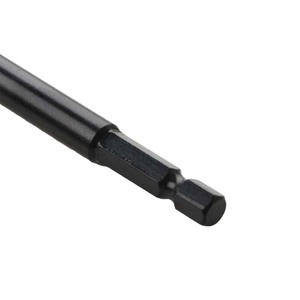 Hex Bit Extension Rod 300Mm Black Oxide Carbon Steel Industrial <b>Screwdriver</b> Tool - Product Image 4