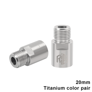 RIDERACE-Extensions de pédales de <span class=keywords><strong>vélo</strong></span> filetées de 9/16 pouces, 20mm, pour VTT BMX, <span class=keywords><strong>vélo</strong></span> de route - Product Image 2