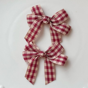 Hot Selling Exquisite Vintage Temperament Red Bowknot Hairpin Fashion Light Luxury Design Women's Hairpins Wholesale Jewelry - Product Image 4