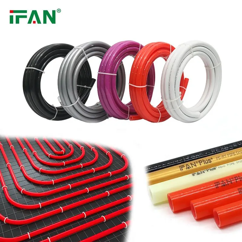 IFAN OEM plastik sıhhi tesisat yerden ısıtma su tüpü 16-32MM 12.5Mpa Pert boru çok katmanlı PEX Al PEX boru