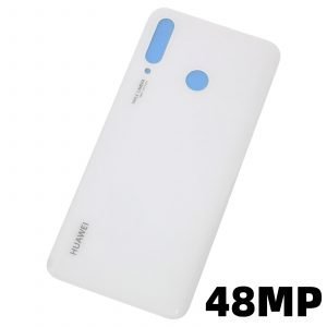 Cover Posteriore Bianca per Huawei P30 Lite, Ricambio Fotocamera 48MP, Materiale ABS - Product Image 3