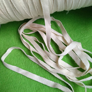 We09 nhà sản xuất bán buôn 7 Mét bông băng offwhite có thể DTM sử dụng trên Hàng may mặc móc áo vòng lặp - Product Image 5