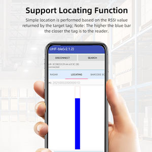 UHF <span class=keywords><strong>RFID</strong></span> 핸드헬드 리더 휴대용 860-960MHz 핸드헬드 <span class=keywords><strong>RFID</strong></span> 리더 UHF 스캐너 바코드 1D/2D 지원 - Product Image 6