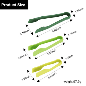 <span class=keywords><strong>Pince</strong></span> de cuisine en <span class=keywords><strong>plastique</strong></span>, pour pâtes alimentaires, salade, <span class=keywords><strong>Spaghetti</strong></span>, Grill, viande, barbecue, 3 pièces - Product Image 2