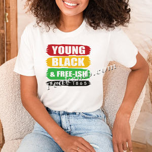 卸売印刷ヤングブラックフリー-1865年以来のIsh衣類用ヒートビニールトランスファー - Product Image 3