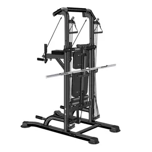 China Factory Verkoop Power Tower Workout Dip Station Gym Apparatuur Fitness Zitten Bankje Home Gym Apparatuur