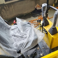 Mini-excavatrice d'occasion 1 à 3,5 tonnes, châssis rétractable, chenilles en caoutchouc, mini-excavatrice hydraulique pour travaux de terrassement agricole et de jardinage